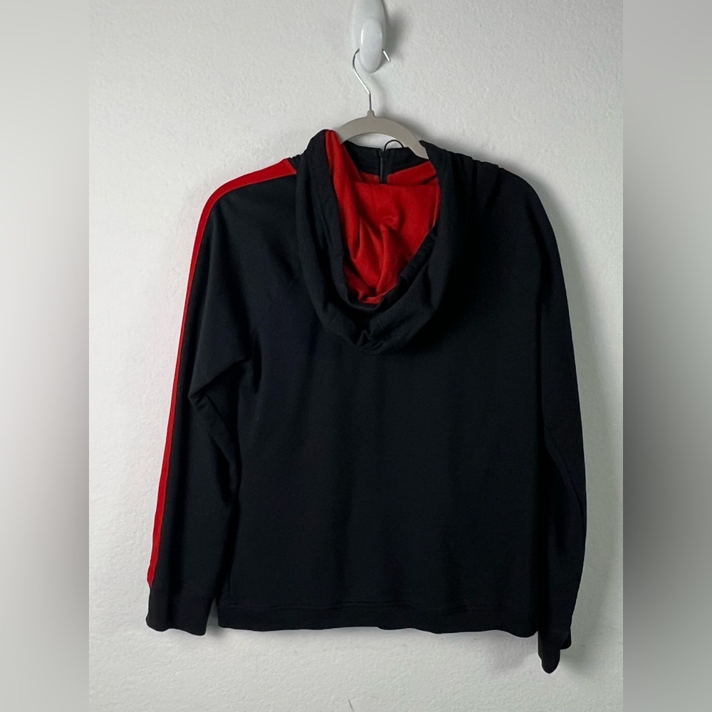 Lauren Active Ralph Lauren Black & Red Full Zipper Hoodie - Picture 2 of 10